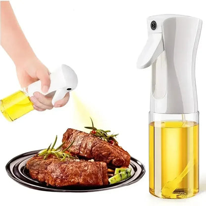 200ml 300ml Oil Spray Bottle Kitchen BBQ Cooking Olive Oil Dispenser Camping Baking Empty Vinegar Soy Sauce Sprayer Containers